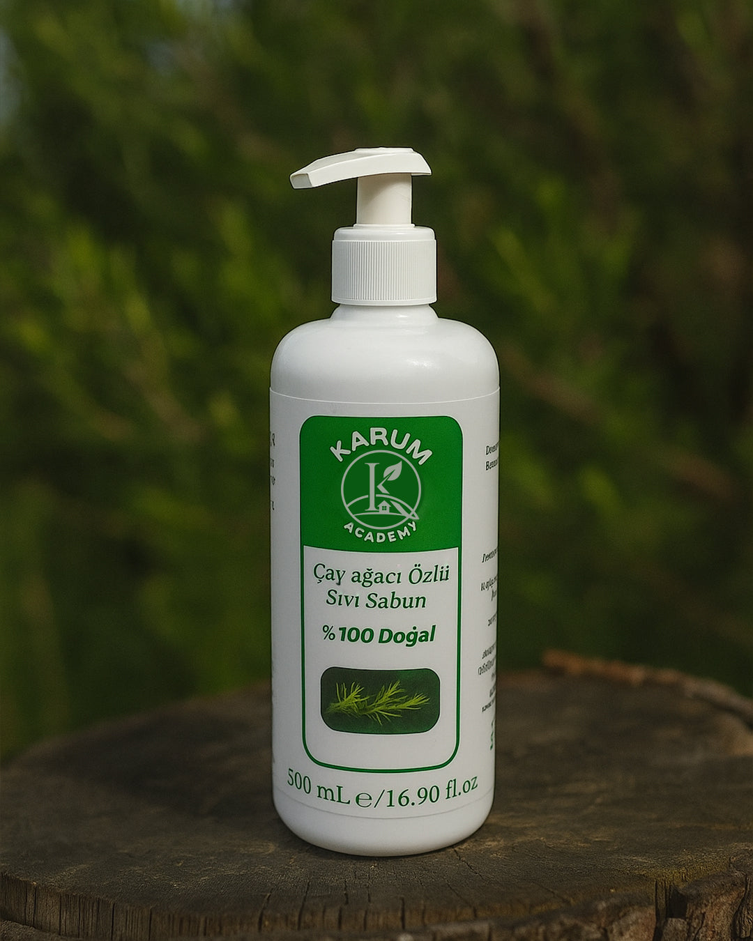 🌱 %100 Doğal Çay Ağacı Yağlı Sıvı Sabun – Arındırıcı ve Ferahlatıcı Temizlik