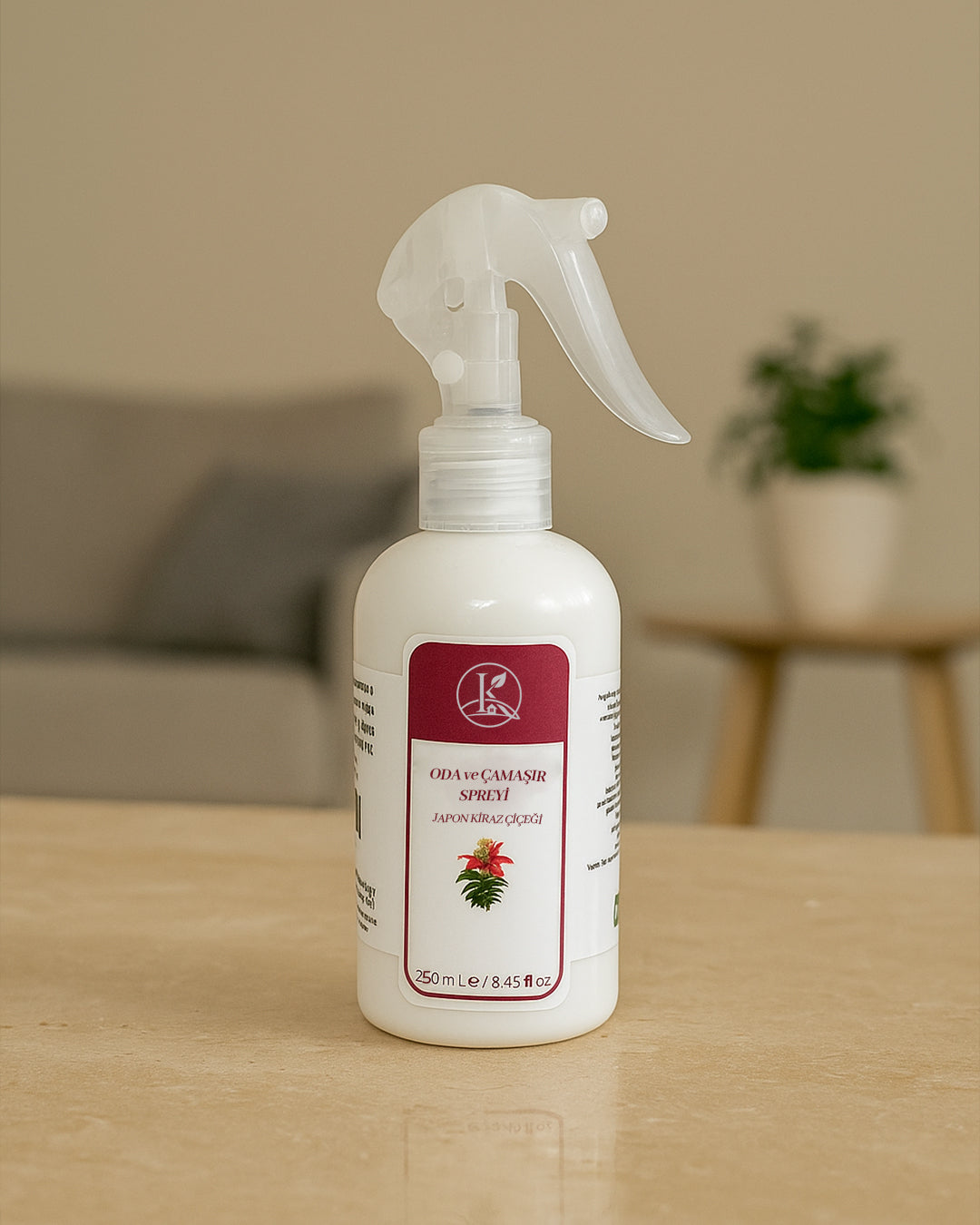 Japon Kiraz Çiçeği Oda ve Çamaşır Spreyi – Ferahlığın Zarif Hali 250mL