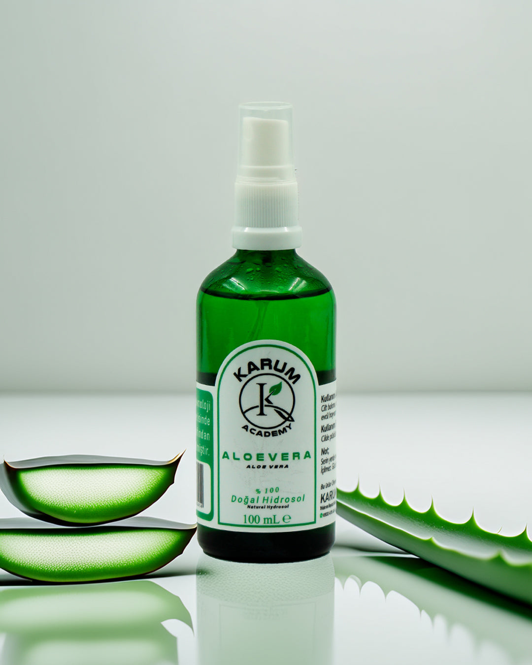 AloeVera Hidrosolü  %100 Doğal & Saf Bitki Suyu 100ml