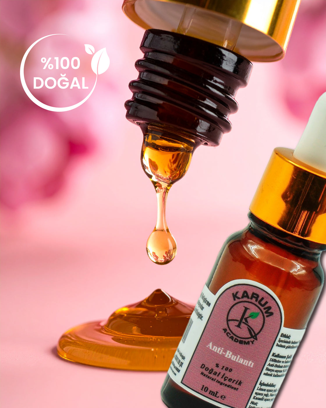 Aromaterapi-Sinerji %100 Doğal Cam Damlalıklı (Hafifle. Rahatla. Midenle barış) Anti-Bulantı Buhurdanlık 10ml