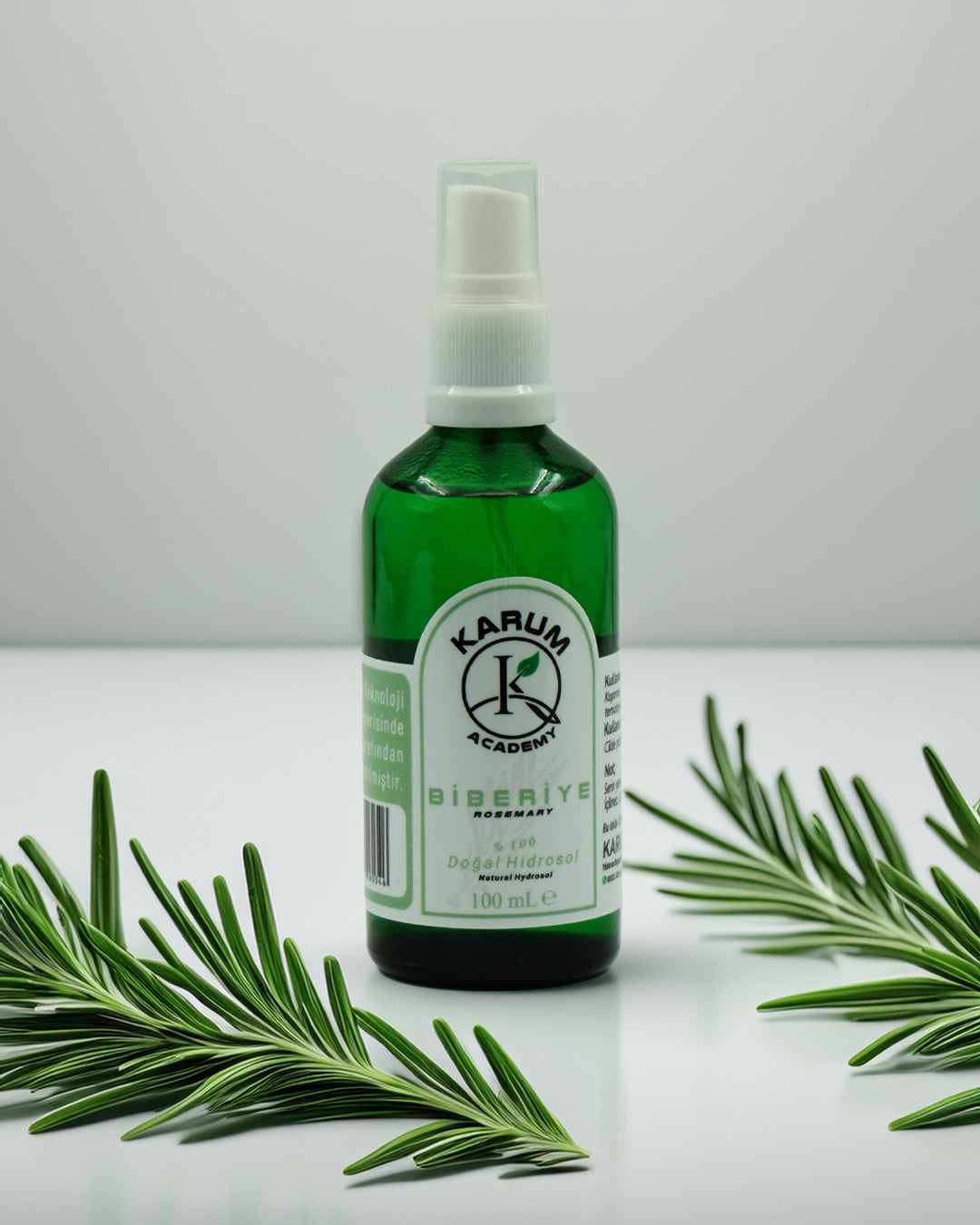 Biberiye Hidrosolü %100 Doğal & Saf Bitki Suyu Doğanın Arındırıcı Gücünü Cildinizle,Saçınızla Buluşturun 100mL