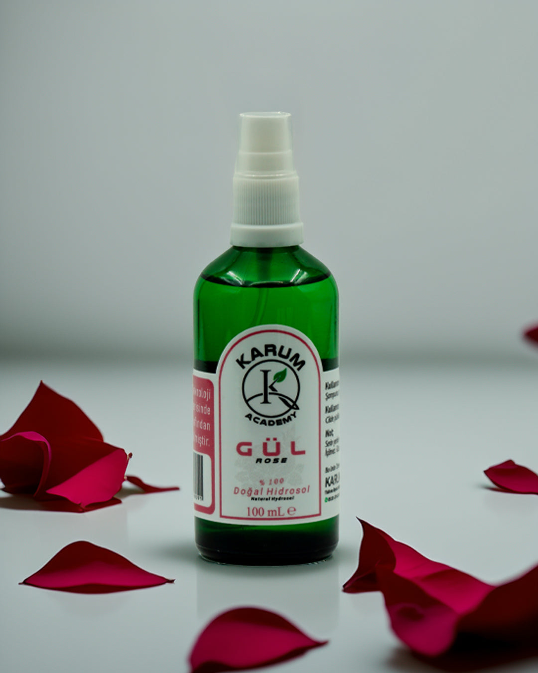 Gül Hidrosolü %100 Doğal & Saf Gül Suyu Doğallığın en zarif haliyle tanışın 100mL