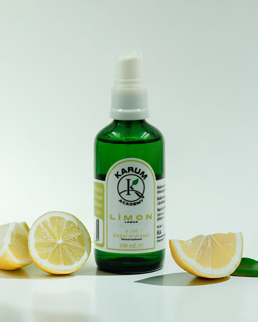 Limon Hidrosolü %100 Doğal ve Saf Bitki Suyu Cildinize tazelik, ruhunuza enerji katın! 100 mL