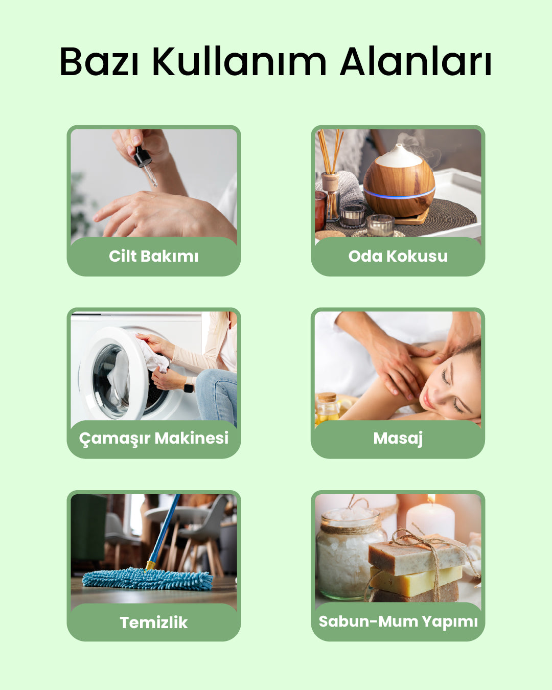 Aromaterapi %100 Doğal Cam Damlalıklı (Zindeliğin ve Canlılığın Doğal Kaynağı) Biberiye Uçucu Yağ 10ml