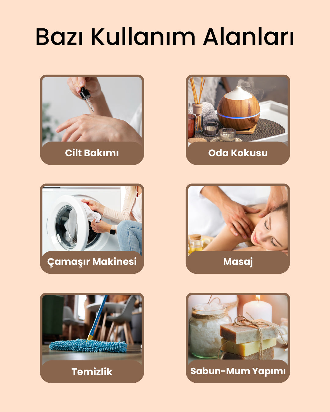 Aromaterapi %100 Doğal Cam Damlalıklı (Doğal Güç ve Koruma) Karanfil Uçucu Yağ 10ml
