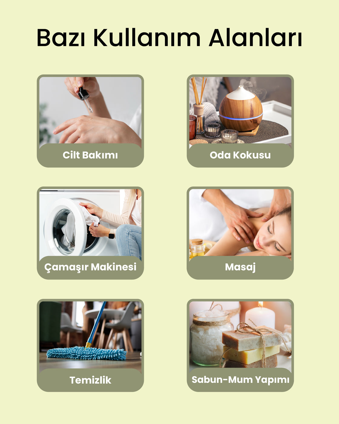 Aromaterapi %100 Doğal Cam Damlalıklı ( Doğal Koruma ve Arınma)  Nioli Uçucu Yağ 10ml
