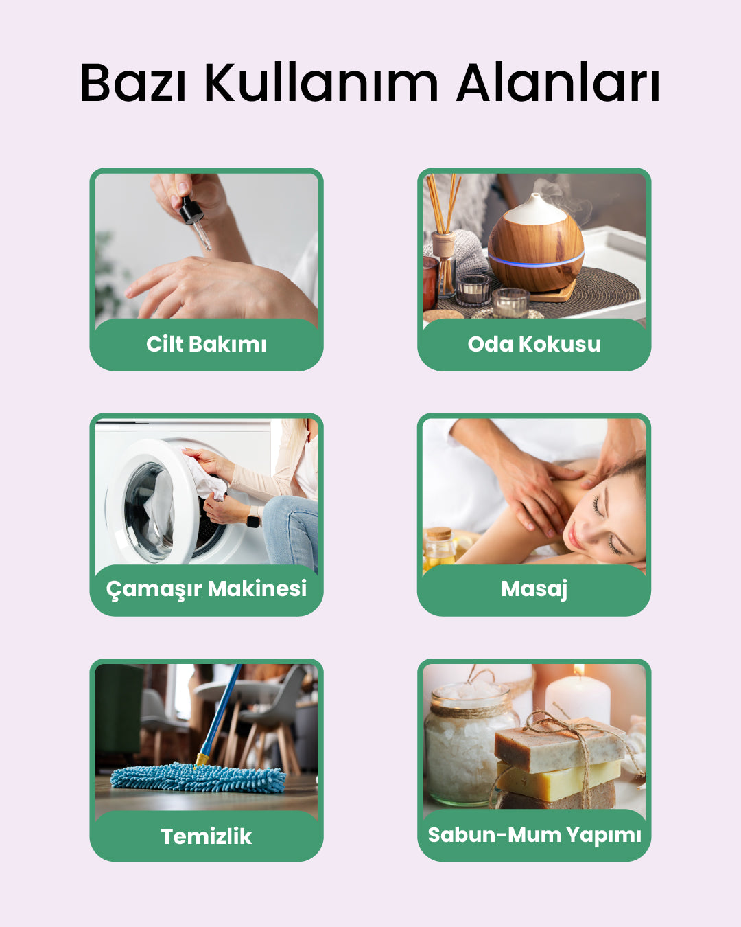 Aromaterapi %100 Doğal Cam Damlalıklı (Toprağın Derin Dengesi) Paçuli Uçucu Yağ 10ml
