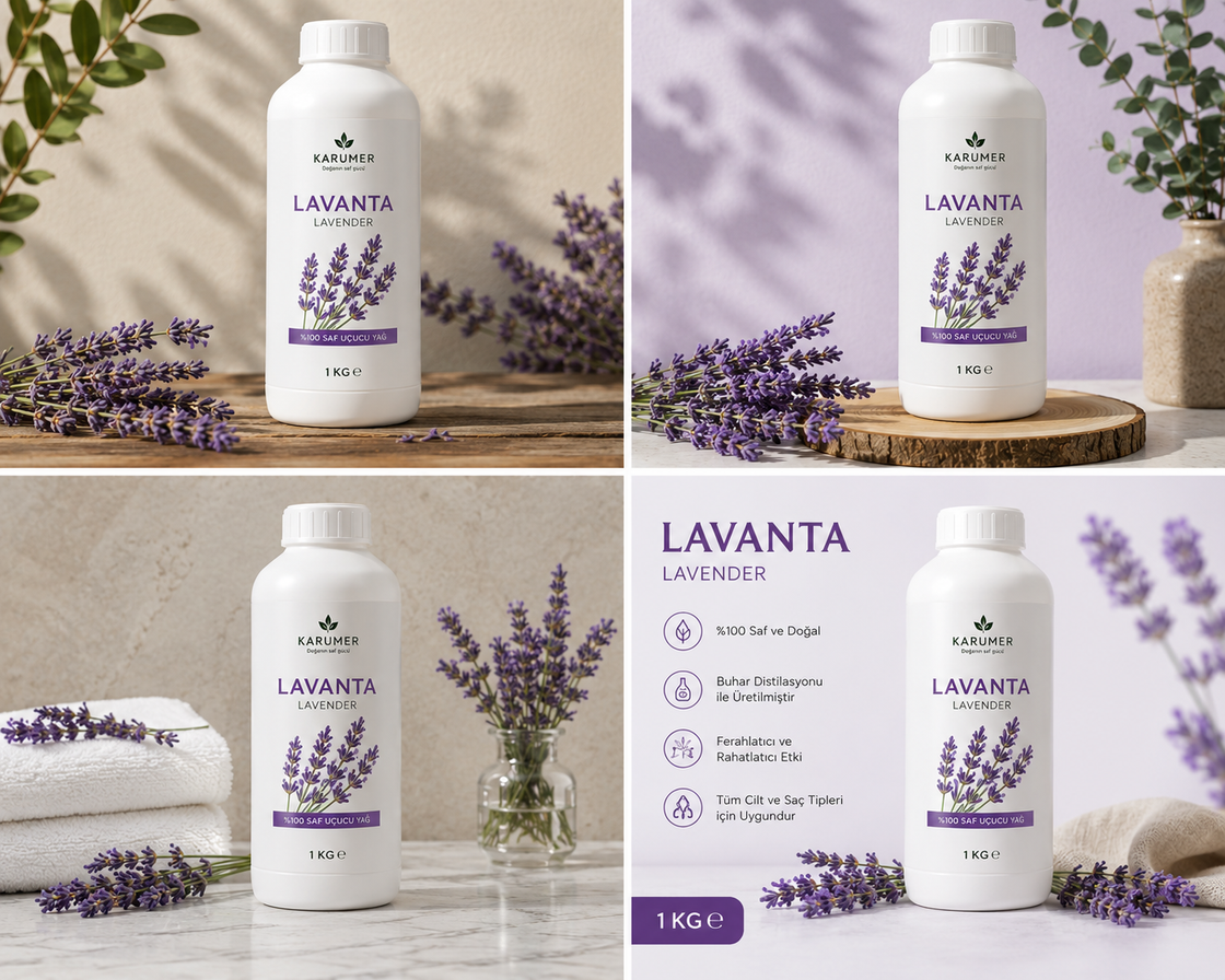 Lavanta Uçucu Yağ %100 Saf ve Doğal 1kg
