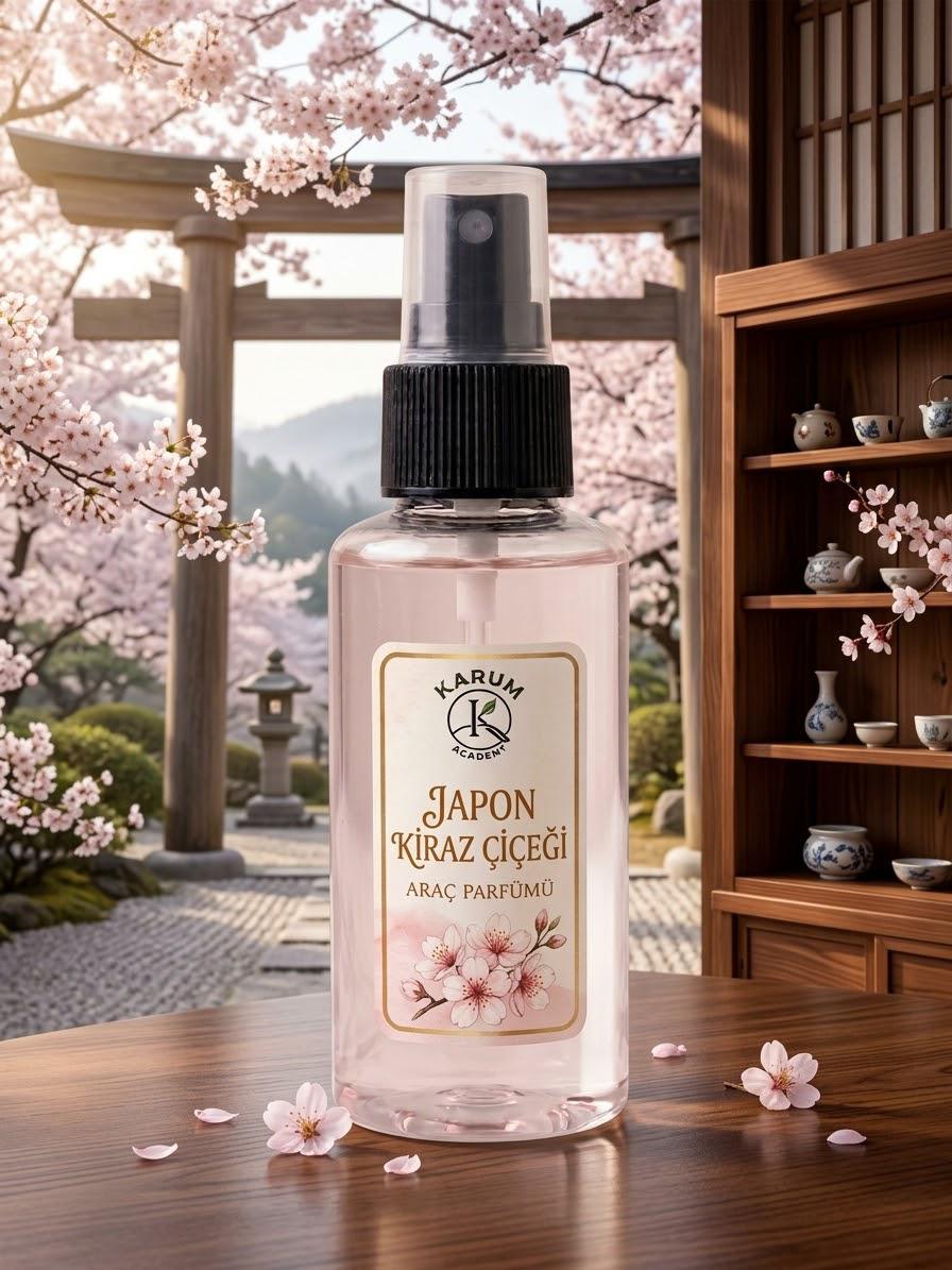 Araba Kokusu Parfümü Japon Kiraz Çiçeği Sprey 50mL